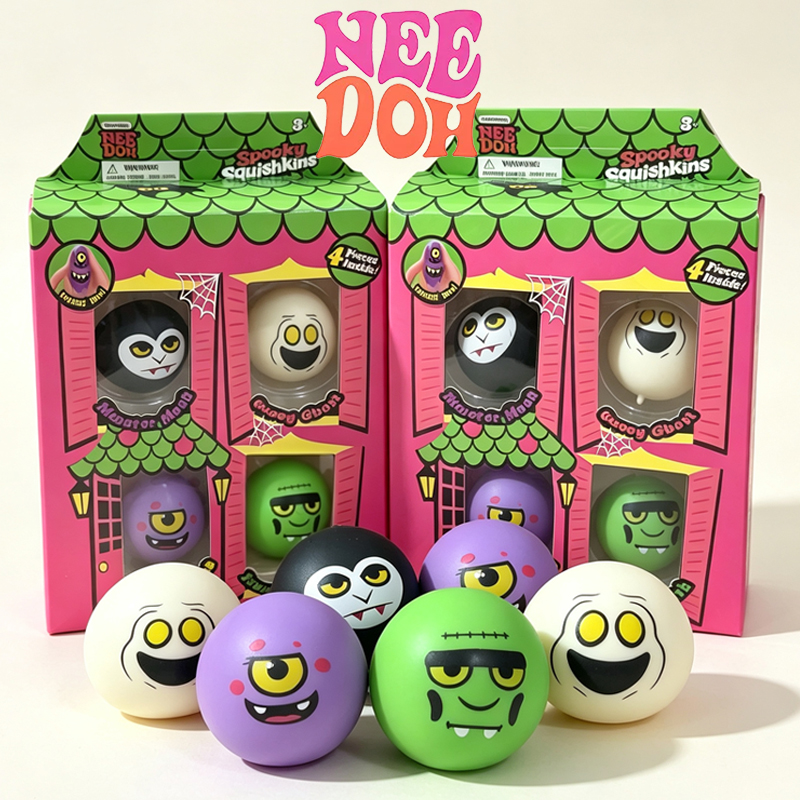 Needoh Spooky Squishkins Mini, - Monstera Adansonii reseña y precio